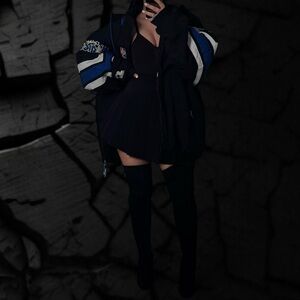 _ (SOLD on eBay) STARTER Orlando Magic Black and Blue Varsity Jacket